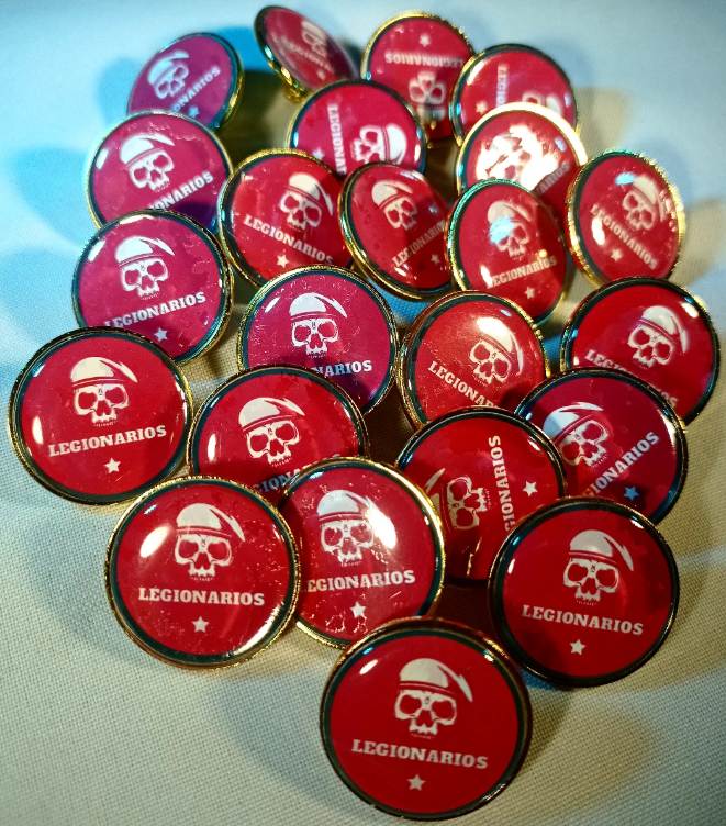 Chapas personalizadas y estampadas