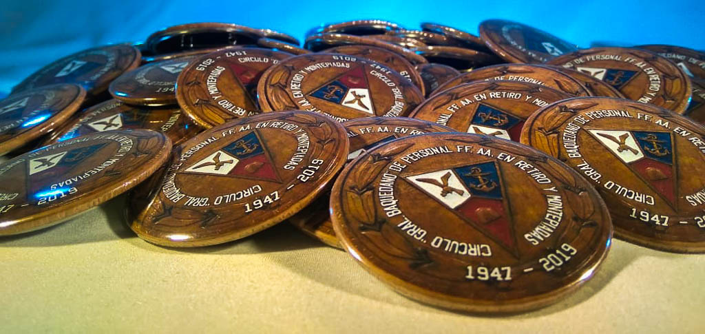 grupo de chapas estampadas iguales