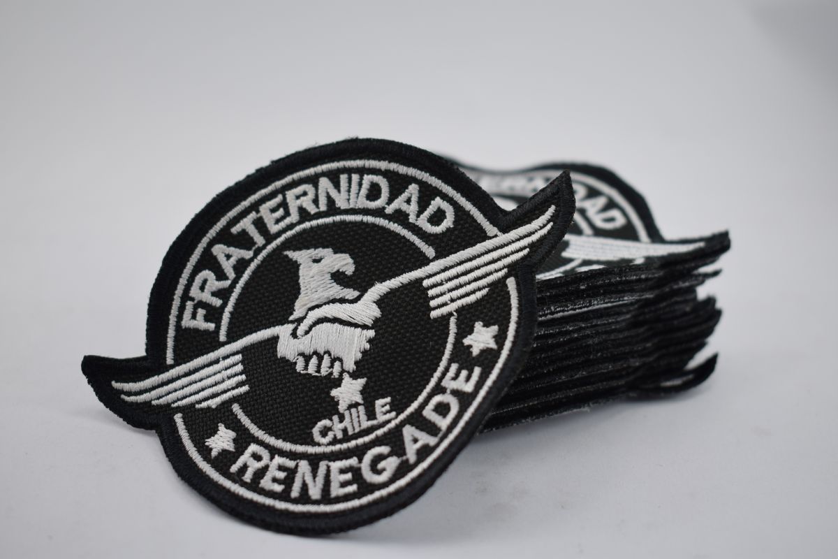 Parche bordado motociclistas