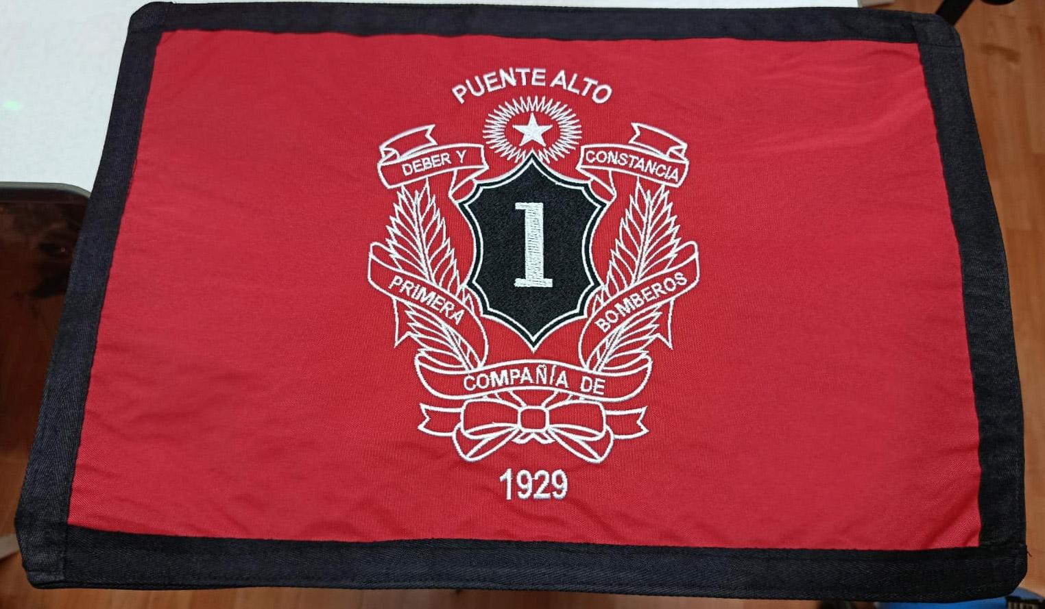 Bandera de lona resistente al viento